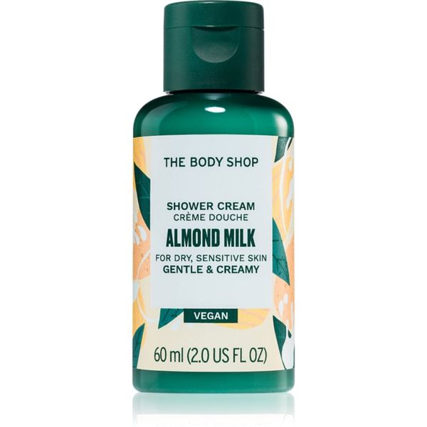 The Body Shop The Body Shop Almond Milk Shower Cream gel za prhanje z mandljevim mlekom 60 ml