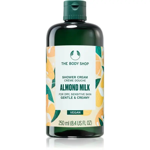 The Body Shop The Body Shop Almond Milk Shower Cream kremasti gel za prhanje z mandljevim mlekom 250 ml