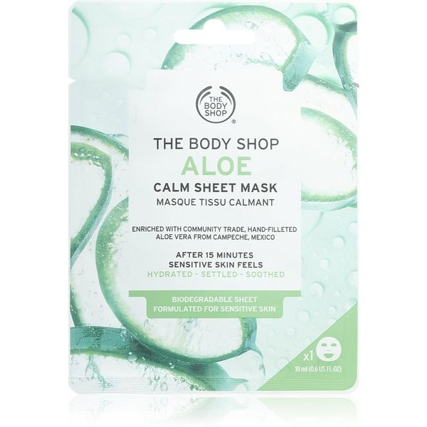 The Body Shop The Body Shop Aloe maska iz platna 18