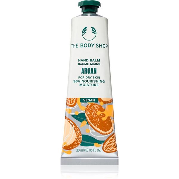 The Body Shop The Body Shop Argan Hand Balm vlažilna krema za roke in nohte 30 ml