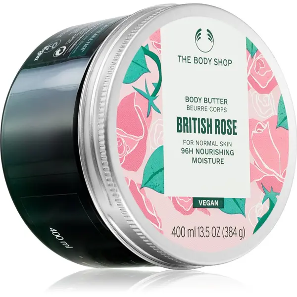The Body Shop The Body Shop British Rose Body Butter maslo za telo s hranilnim učinkom 400 ml