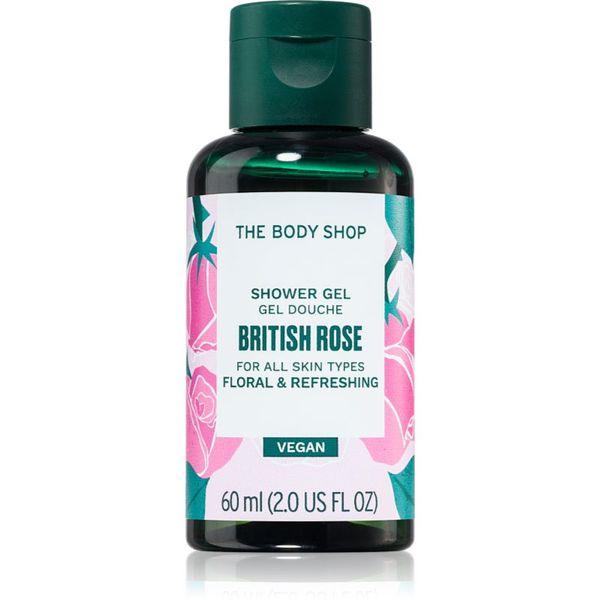 The Body Shop The Body Shop British Rose Shower Gel gel za prhanje 60 ml