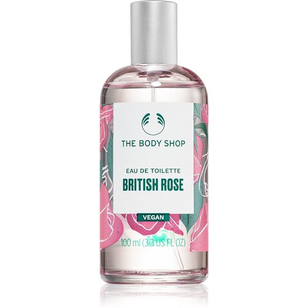 The Body Shop The Body Shop British Rose toaletna voda z vonjem cvetja za ženske 100 ml