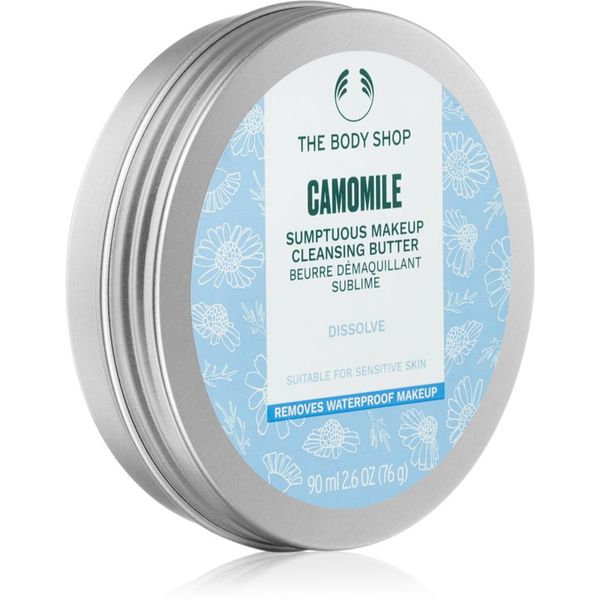 The Body Shop The Body Shop Camomile Sumptuous Cleansing Butter čistilni balzam za odstranjevanje ličil za obraz 90 ml