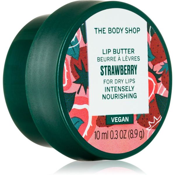 The Body Shop The Body Shop Strawberry Lip Butter negovalno maslo za ustnice 10 ml