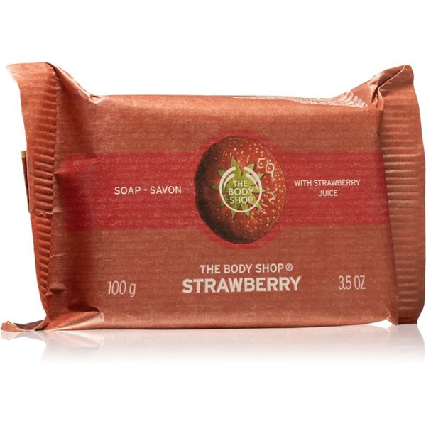 The Body Shop The Body Shop Strawberry naravno trdo milo 100 g
