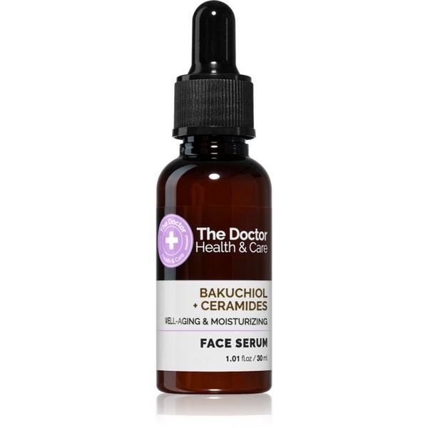 The Doctor The Doctor Bakuchiol + Ceramides Well Aging & Moisturizing vlažilni serum za obraz 30 ml