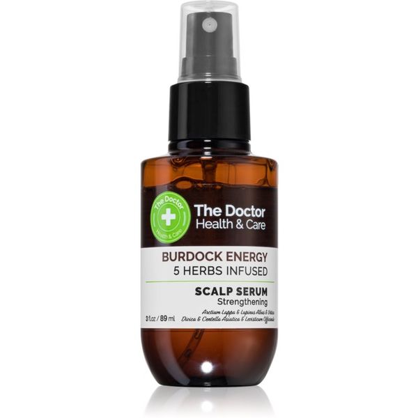 The Doctor The Doctor Burdock Energy 5 Herbs Infused krepilni serum za obremenjene lase in lasišče 89 ml