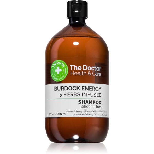 The Doctor The Doctor Burdock Energy 5 Herbs Infused šampon za okrepitev las 946 ml