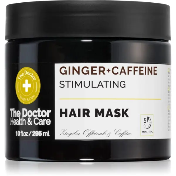 The Doctor The Doctor Ginger + Caffeine Stimulating energijska maska za lase 295 ml
