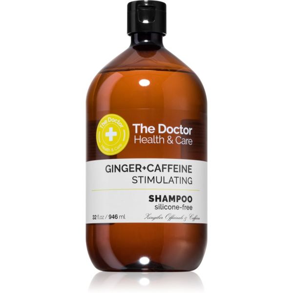 The Doctor The Doctor Ginger + Caffeine Stimulating krepilni šampon za oslabljene lase, ki so nagnjeni k izpadanju s kofeinom 946 ml