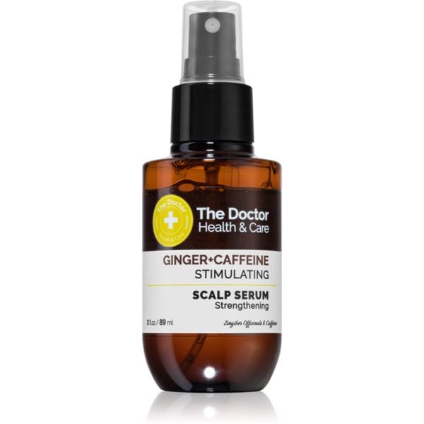 The Doctor The Doctor Ginger + Caffeine Stimulating spodbujajoči serum za oslabljene lase, ki so nagnjeni k izpadanju 89 ml