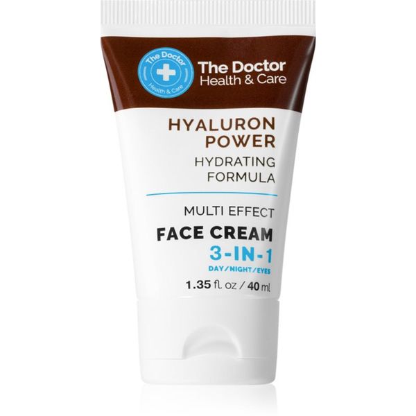 The Doctor The Doctor Hyaluron Power Hydrating Formula krema za obraz s hialuronsko kislino 3v1 40 ml