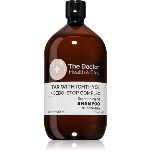 The Doctor The Doctor Tar with Ichthyol + Sebo-Stop Complex šampon za mastne lase 946 ml