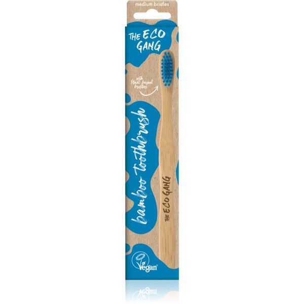 The Eco Gang The Eco Gang Bamboo Toothbrush medium zobna ščetka medium 1 ks 1 kos
