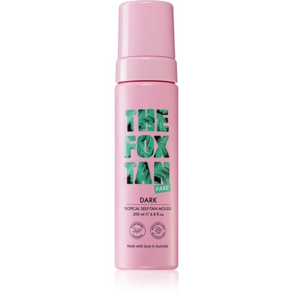 The Fox Tan The Fox Tan Dark Tropical samoporjavitvena pena 200 ml