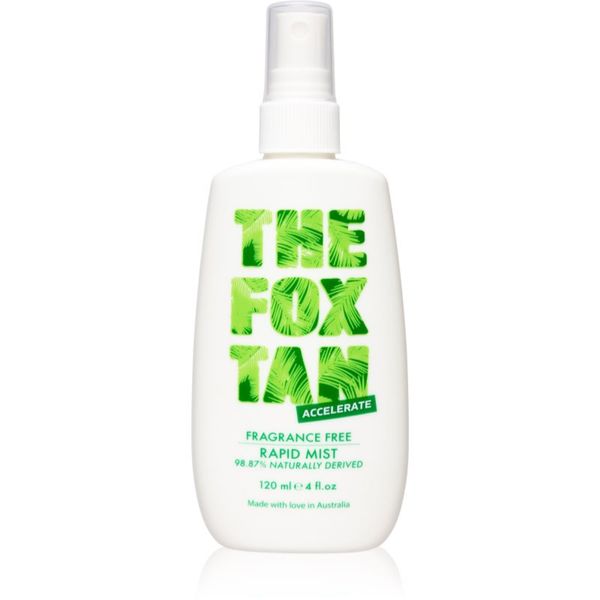 The Fox Tan The Fox Tan Fragrance Free Mist pršilo za telo pospešujoči porjavitev 120 ml