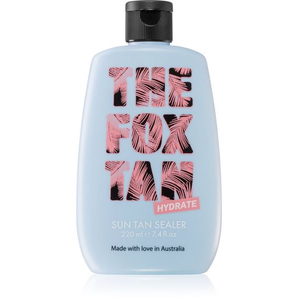 The Fox Tan The Fox Tan Hydration Sun Tan Sealer globinsko vlažilna krema za telo 220 ml