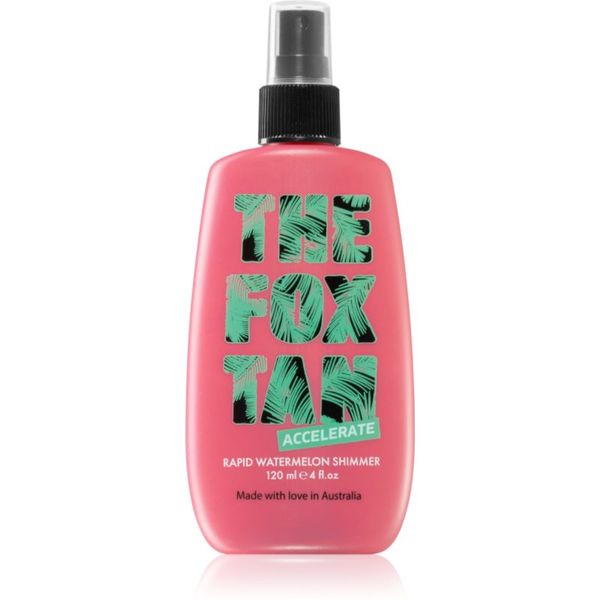 The Fox Tan The Fox Tan Rapid Watermelon pršilo za telo pospešujoči porjavitev 120 ml