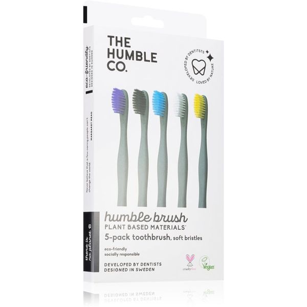 The Humble Co. The Humble Co. Brush Plant naravna zobna krtačka ultra soft 5 kos