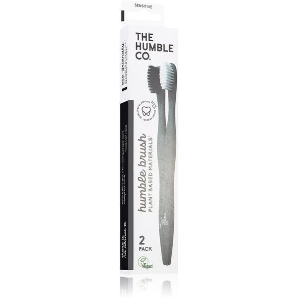 The Humble Co. The Humble Co. Brush Plant Sensitive naravna zobna krtačka ultra soft 2 kos