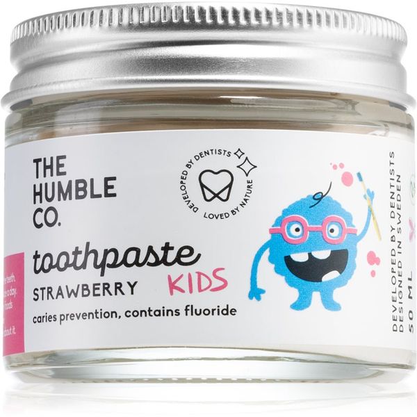 The Humble Co. The Humble Co. Natural Toothpaste Kids naravna zobna pasta za otroke z jagodnim okusom 50 ml