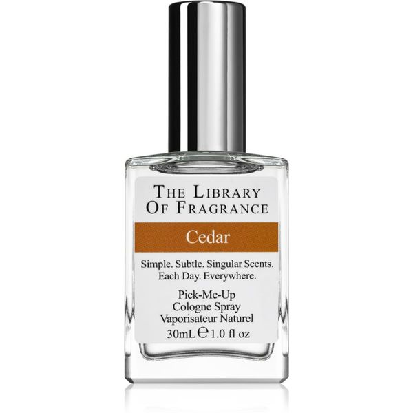 The Library of Fragrance The Library of Fragrance Cedar kolonjska voda za moške 30 ml