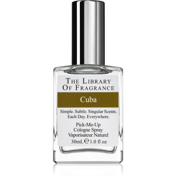 The Library of Fragrance The Library of Fragrance Destination Collection Cuba kolonjska voda uniseks 30 ml