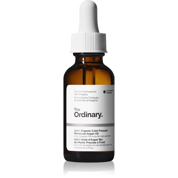 The Ordinary The Ordinary 100% Organic Cold Pressed Moroccan Argan Oil 100% arganovo olje 30 ml