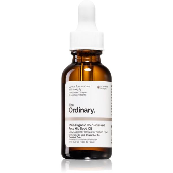 The Ordinary The Ordinary 100% Organic Cold-Pressed Rose Hip Seed Oil šipkovo olje za hidracijo in učvrstitev kože 30 ml