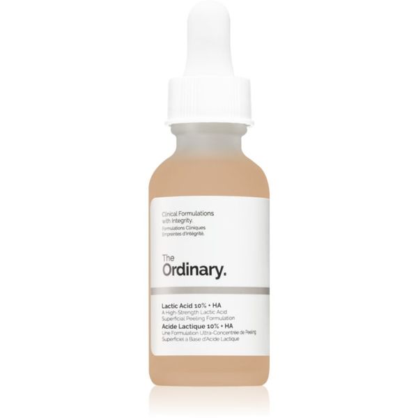 The Ordinary The Ordinary Lactic Acid 10% + HA gladilni eksfoliacijski serum 30 ml