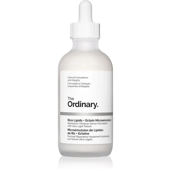 The Ordinary The Ordinary Rice Lipids + Ectoin Microemulsion lahka vlažilna emulzija za pomiritev kože 120 ml