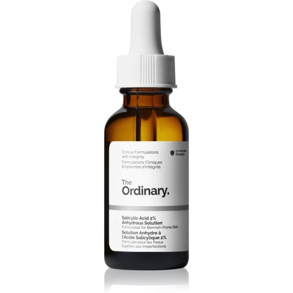 The Ordinary The Ordinary Salicylic Acid 2% Anhydrous Solution serum za obraz za poenoten odtenek kože 30 ml