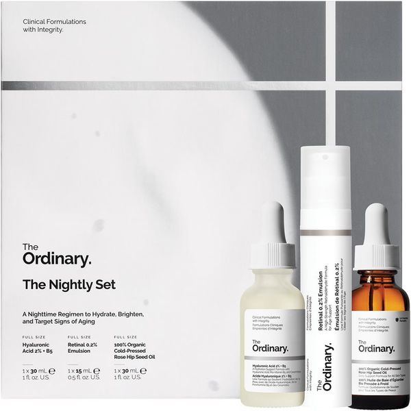 The Ordinary The Ordinary The Nightly Set darilni set (proti znakom staranja)