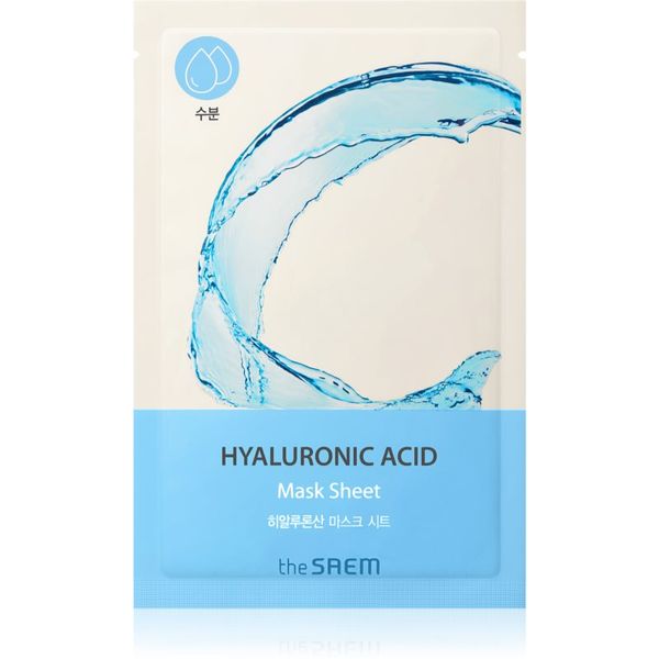 The Saem The Saem Bio Solution Hyaluronic Acid vlažilna tekstilna maska 20 g