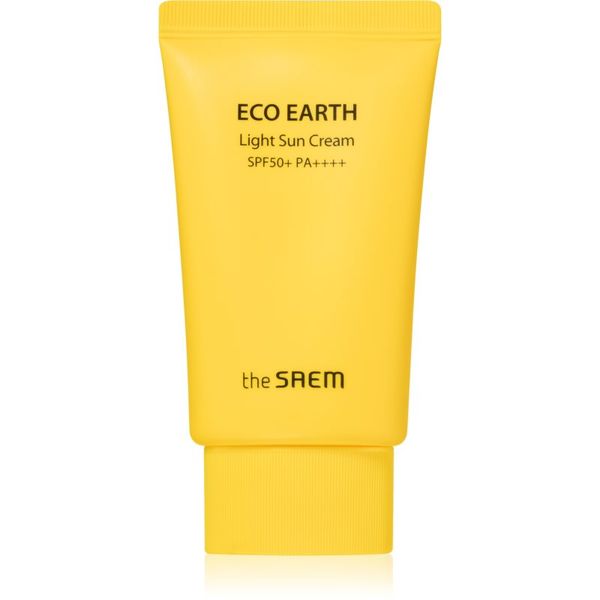 The Saem The Saem Eco Earth Light ultra lahki zaščitni fluid SPF 50+ 50 g