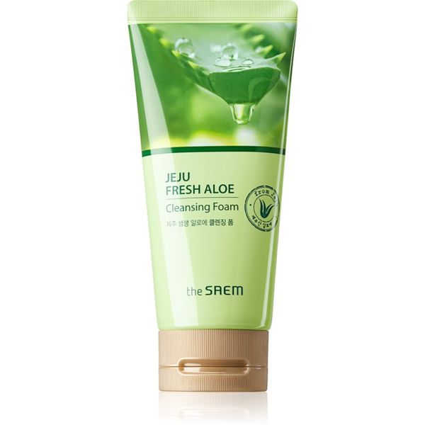 The Saem The Saem Jeju Fresh Aloe 92% nežna čistilna pena 150 g