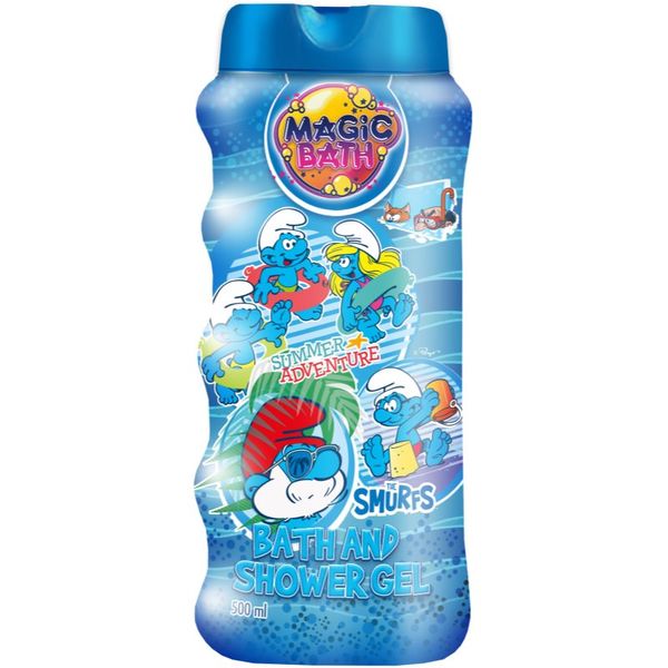 The Smurfs The Smurfs Magic Bath Bath & Shower Gel gel za prhanje in kopanje za otroke 500 ml