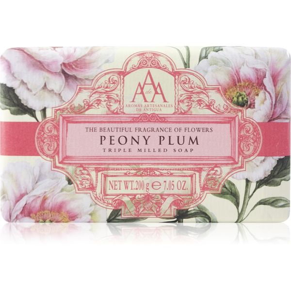 The Somerset Toiletry Co. The Somerset Toiletry Co. Aromas Artesanales de Antigua Triple Milled Soap luksuzno milo Peony 200 g