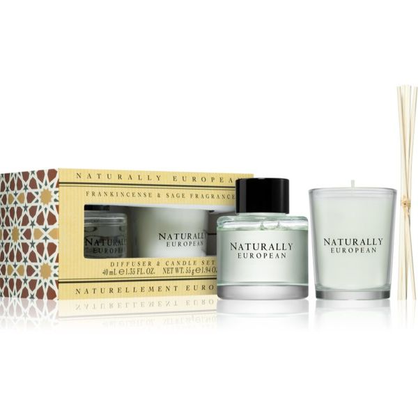 The Somerset Toiletry Co. The Somerset Toiletry Co. Naturally European Mini Diffusser & Candle Set darilni set