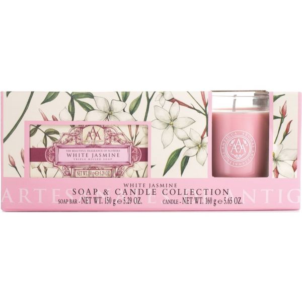The Somerset Toiletry Co. The Somerset Toiletry Co. Soap & Candle Collection darilni set White Jasmine