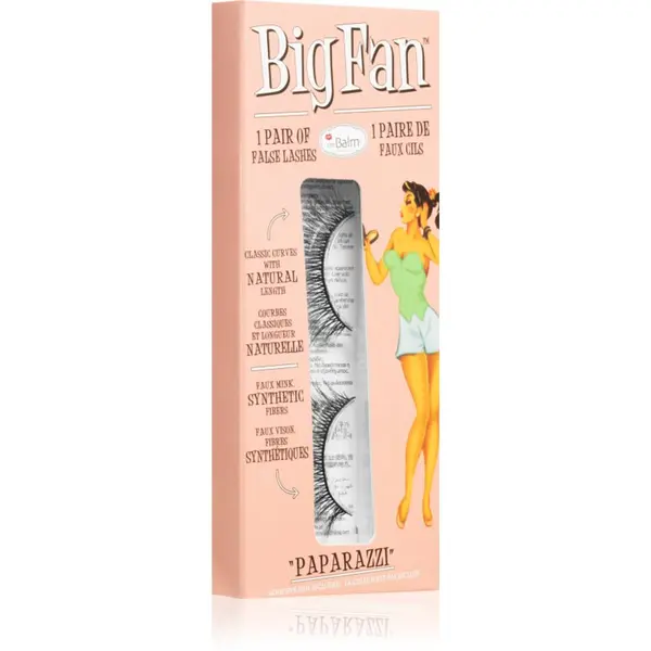 theBalm theBalm Big Fan™ Paparazzi Lashes umetne trepalnice 1 kos