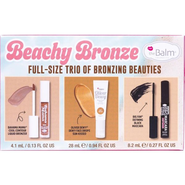 theBalm theBalm Holiday Trio Box Set darilni set za popoln videz