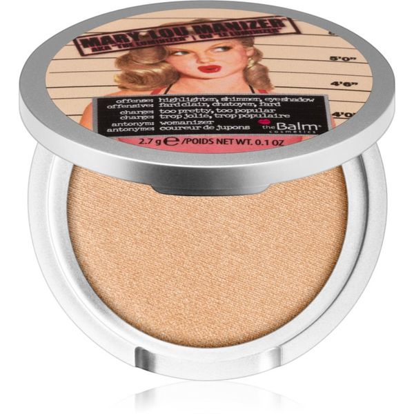 theBalm theBalm Lou Manizer osvetljevalec in senčilo za oči v enem odtenek Mary 2,7 g