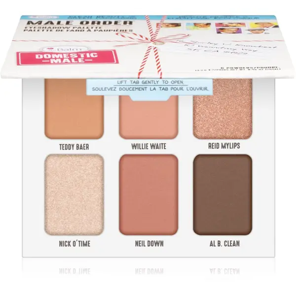 theBalm theBalm Male Order® Domestic Male paleta senčil za oči 13.2 g