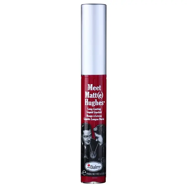 theBalm theBalm Meet Matt(e) Hughes Long Lasting Liquid Lipstick dolgoobstojna tekoča šminka odtenek Dedicated 7.4 ml