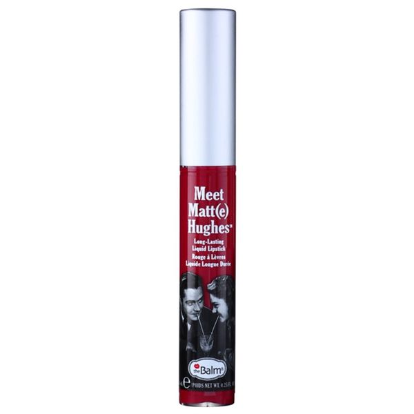 theBalm theBalm Meet Matt(e) Hughes Long Lasting Liquid Lipstick dolgoobstojna tekoča šminka odtenek Dedicated 7.4 ml