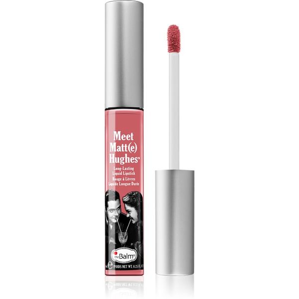 theBalm theBalm Meet Matt(e) Hughes Long Lasting Liquid Lipstick dolgoobstojna tekoča šminka odtenek Genuine 7.4 ml