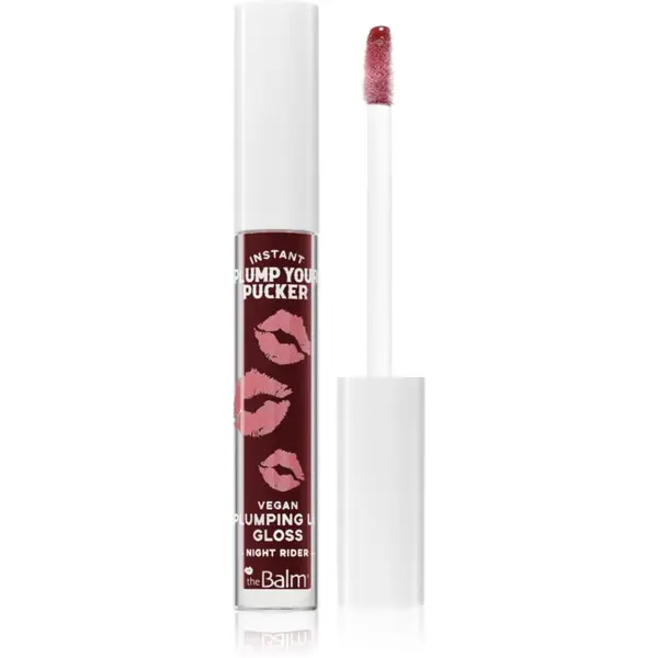 theBalm theBalm Plump Your Pucker Lip Gloss sijaj za ustnice za večji volumen odtenek Night Rider 2.7 ml