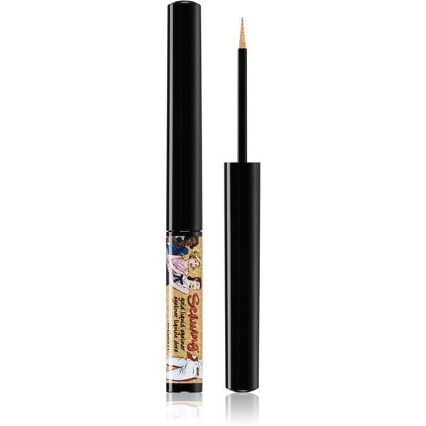 theBalm theBalm Schwing® Liquid Eyeliner tekoče črtalo za oči odtenek Gold 1.7 ml